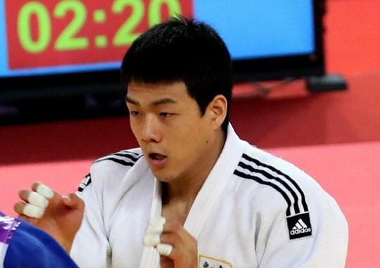 세계랭킹 5위 유도대표팀 90kg급에 출전하는 곽동한. <대한체육회 제공>